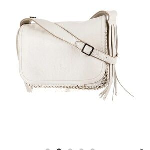 Coach Dakotah 34397 Cream Leather Shoulder Bag